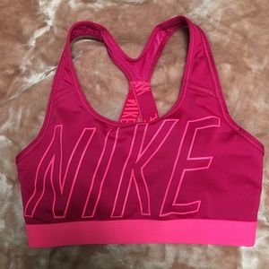 Nike Sports Bra size M in pink